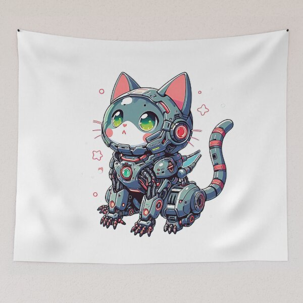 Item preview, anime cat mech designed and sold by Suukunna.