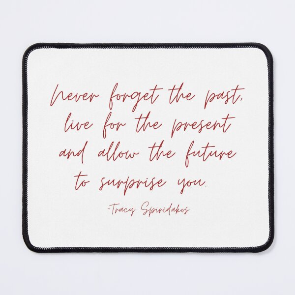 Item preview, Tracy Spiridakos Quote designed and sold by Toby’s Treasures.