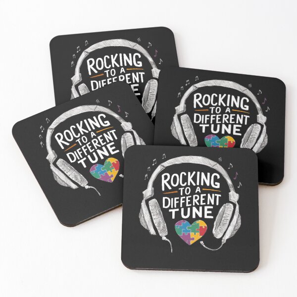 Item preview, Funny Music lover and Autism Awareness Headphones Gift Rocking To A Different Tune Music Autism Awareness Headphones for Awareness Gamers Rocking To A Different Unique Musical Rhythms designed and sold by Kiraz771s.