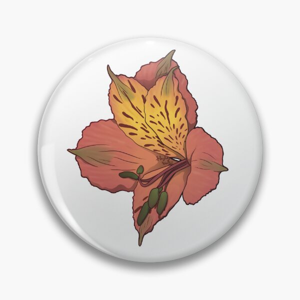 Item preview, Orange Peruvian Lily designed and sold by SkylilyWolf.