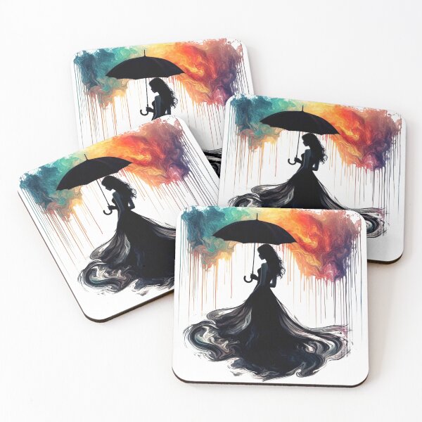 Item preview, Silhouette of Loneliness - Blocking the Color - Sad Graphic designed and sold by HeavyHits.