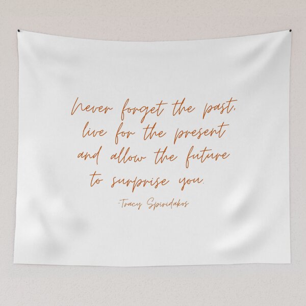 Item preview, Tracy Spiridakos Quote designed and sold by Toby’s Treasures.