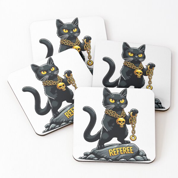 Item preview, Funny cat referee designed and sold by Thedigital91.