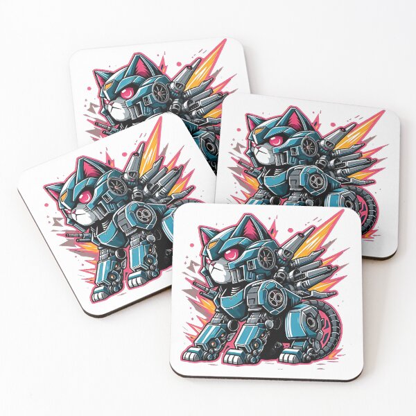 Item preview, anime cat mech designed and sold by Suukunna.