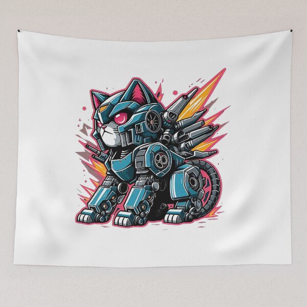 Item preview, anime cat mech designed and sold by Suukunna.
