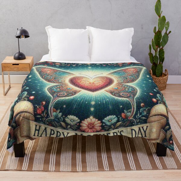 Item preview, Butterfly Heart Mothers Day Flower floral designed and sold by Illuministique.