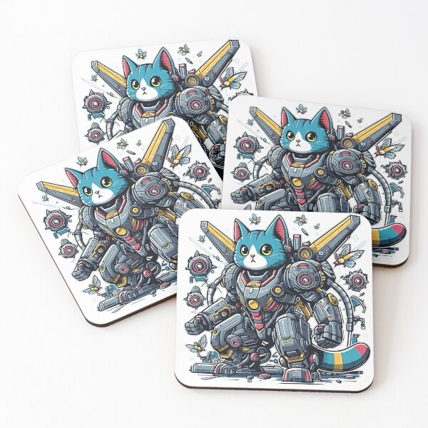 Item preview, anime cat mech designed and sold by Suukunna.