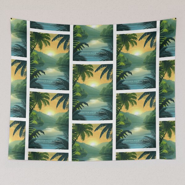 Item preview, Amazon Rainforest: Earth's Green Lungs designed and sold by NeuralVibe.