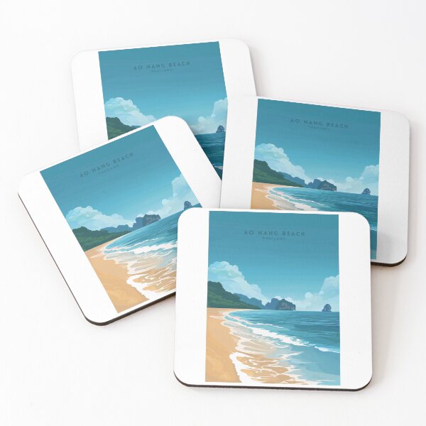 Item preview, Ao Nang Beach: Thailand's Coastal Gem designed and sold by NeuralVibe.