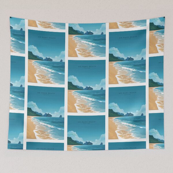 Item preview, Ao Nang Beach: Thailand's Coastal Gem designed and sold by NeuralVibe.