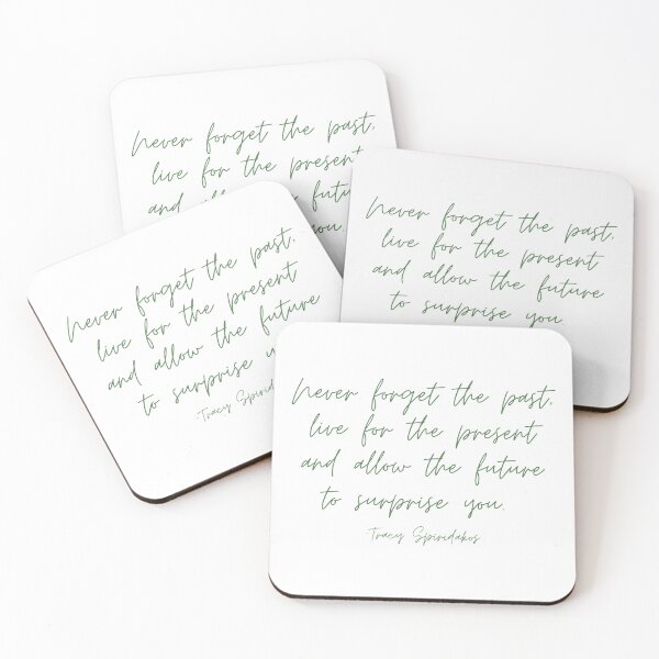 Item preview, Tracy Spiridakos Quote designed and sold by Toby’s Treasures.