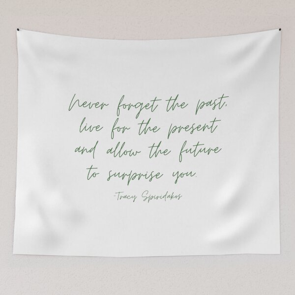 Item preview, Tracy Spiridakos Quote designed and sold by Toby’s Treasures.
