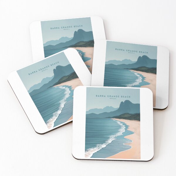 Item preview, Barra Grande Beach: Brazil's Coastal Gem designed and sold by NeuralVibe.
