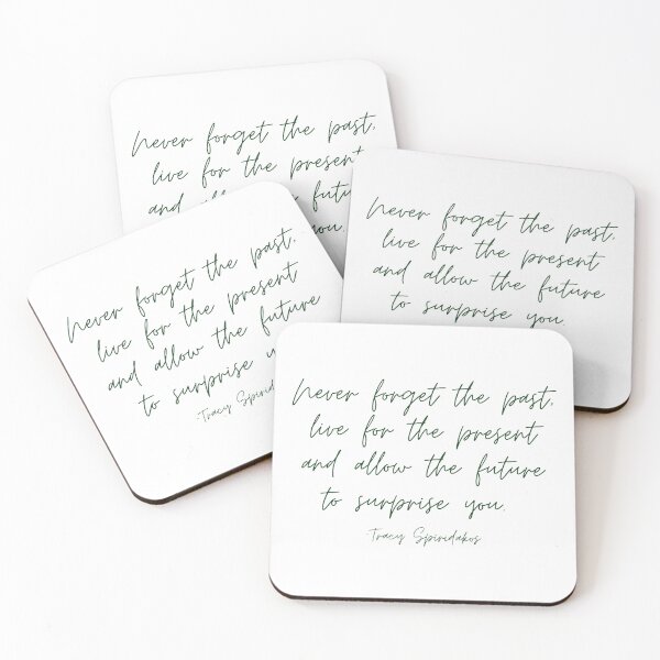 Item preview, Tracy Spiridakos Quote designed and sold by Toby’s Treasures.