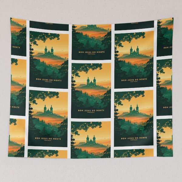 Item preview, Bom Jesus do Monte: Portugal's Architectural Gem designed and sold by NeuralVibe.