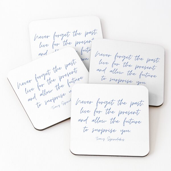 Item preview, Tracy Spiridakos Quote designed and sold by Toby’s Treasures.