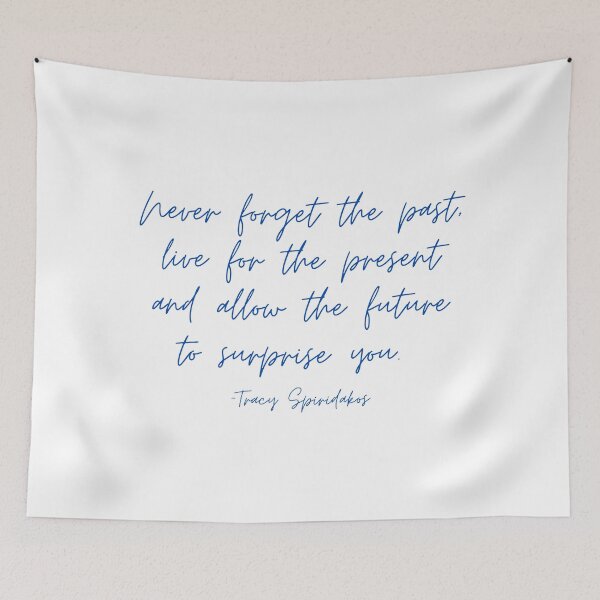 Item preview, Tracy Spiridakos Quote designed and sold by Toby’s Treasures.