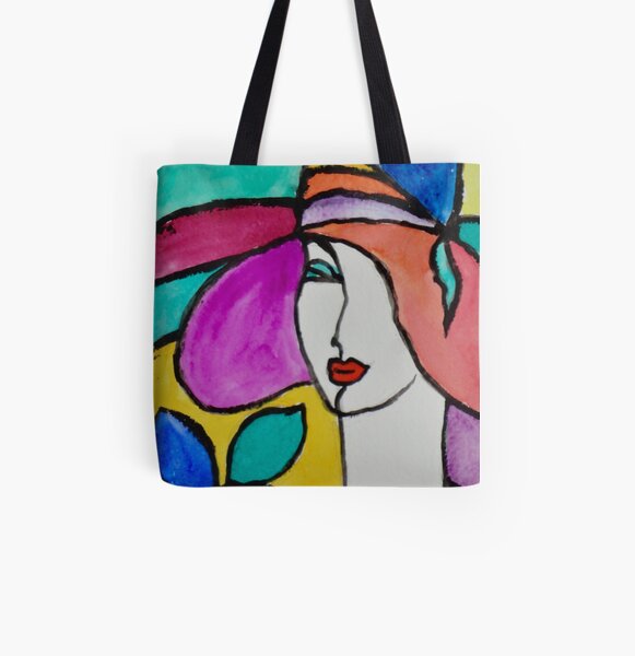 Stylish Fashion All Over Print Tote Bag