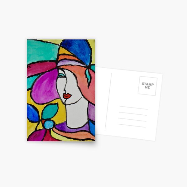Stylish Fashion Postcard