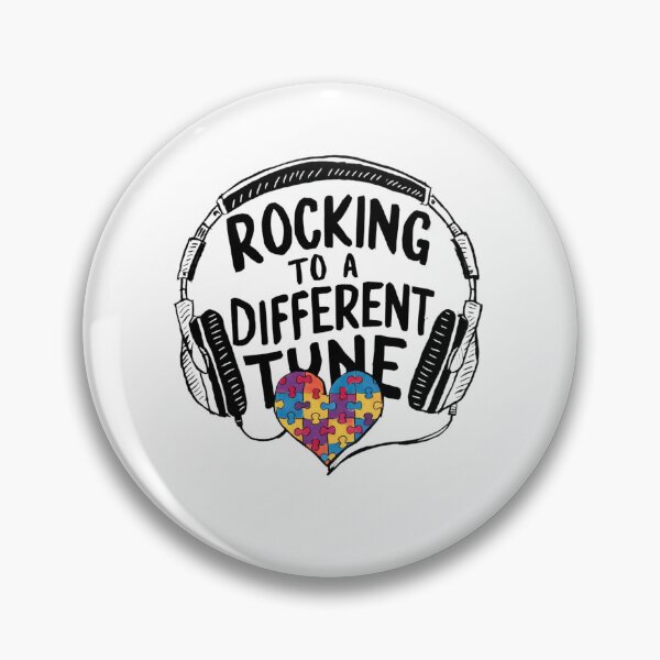 Item preview, Gift Rocking To A Different Tune Music Autism Awareness Headphones for Awareness Gamers Rocking To A Different Unique Musical Rhythms designed and sold by Kiraz771s.