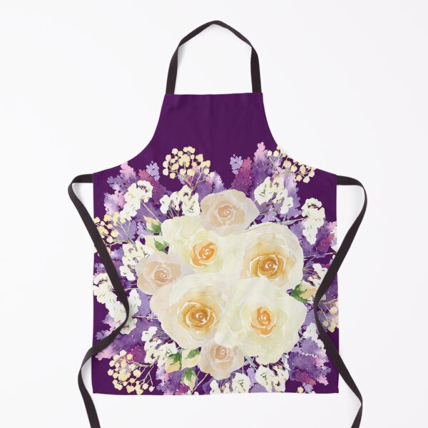 Item preview, Lavender Rose Baby Breath Flowers Floral Bouquet Scented designed and sold by Jaana Day.