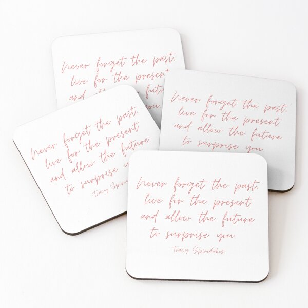 Item preview, Tracy Spiridakos Quote designed and sold by Toby’s Treasures.