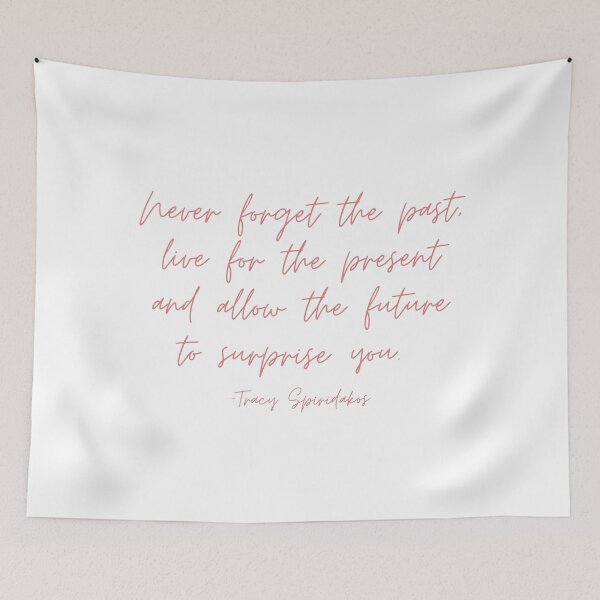 Item preview, Tracy Spiridakos Quote designed and sold by Toby’s Treasures.