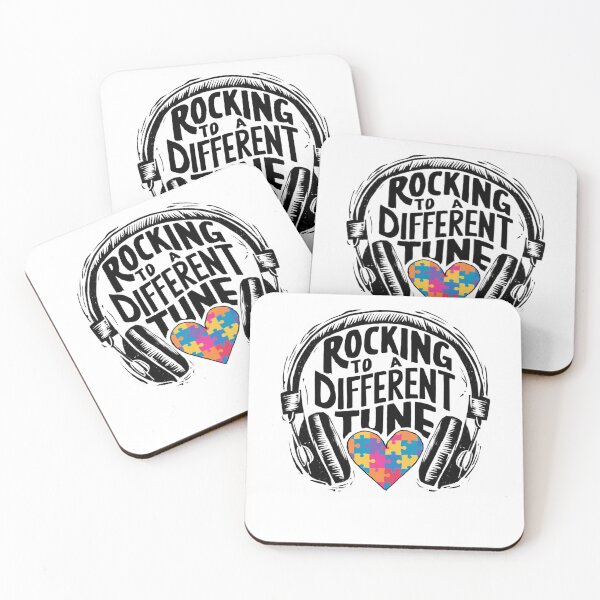 Item preview, Funny Music lover Autism Awareness Headphones Gift Rocking To A Different Tune Music Autism Awareness Headphones for Awareness Gamers Rocking To A Different Unique Musical Rhythms designed and sold by Kiraz771s.