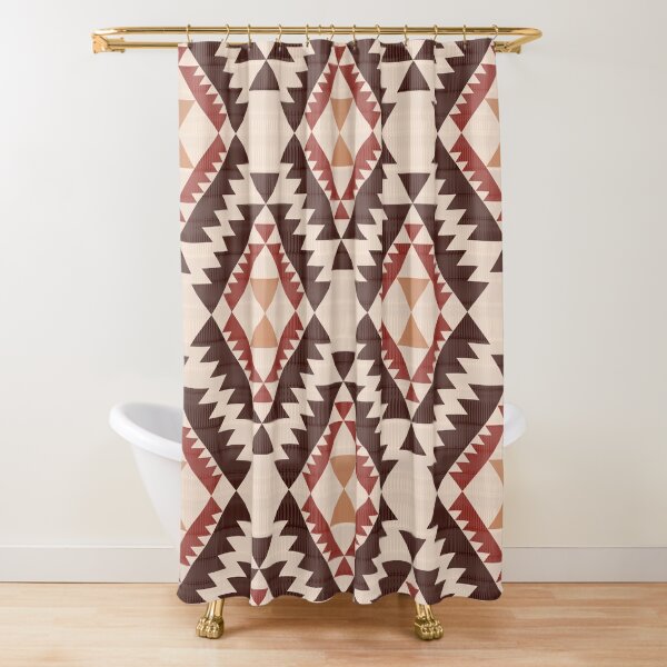 Item preview, Ikat Floral Seamless Pattern designed and sold by Natji-Arts.
