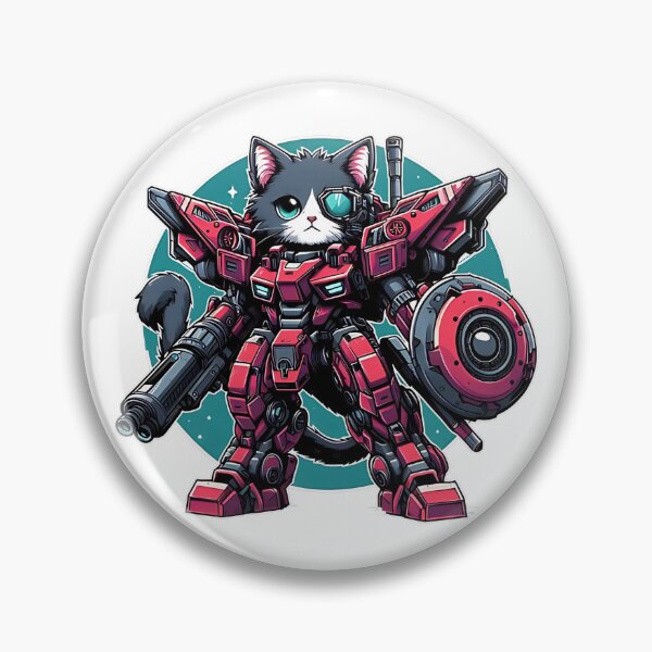 Item preview, anime cat mech designed and sold by Suukunna.