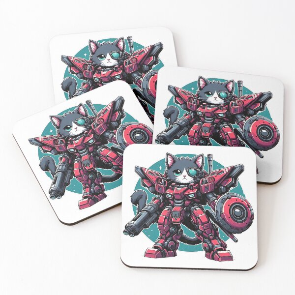 Item preview, anime cat mech designed and sold by Suukunna.