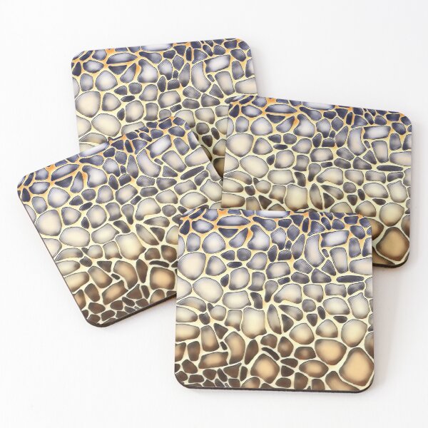 Item preview, Pebbled giraffe print pattern  designed and sold by Roxburylane.