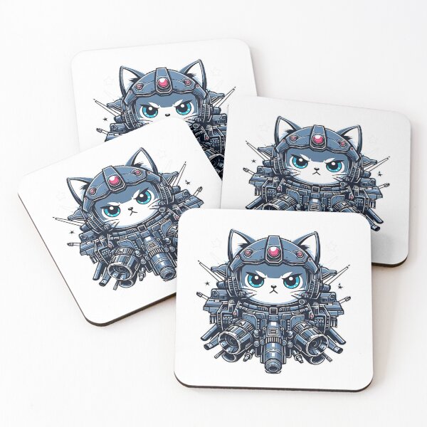 Item preview, anime cat mech designed and sold by Suukunna.