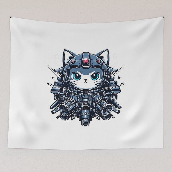 Item preview, anime cat mech designed and sold by Suukunna.