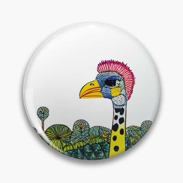 Artikelvorschau, Safari Chic: The Ostrich's Gaze 4 entworfen und verkauft von ramboe.