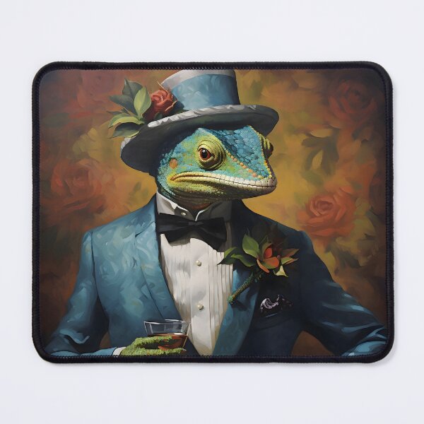 Item preview, Chameleon Portrait Art designed and sold by ConfettiSkyArt.