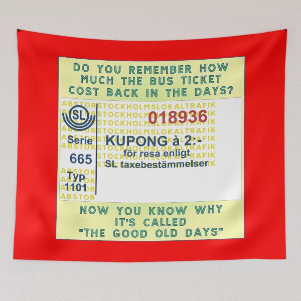 Item preview, Bus ticket designed and sold by ALF2023.