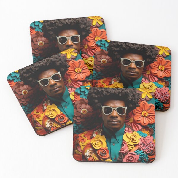 Item preview, Colorful Style Black Man Flower Themed Design designed and sold by mondmakes.