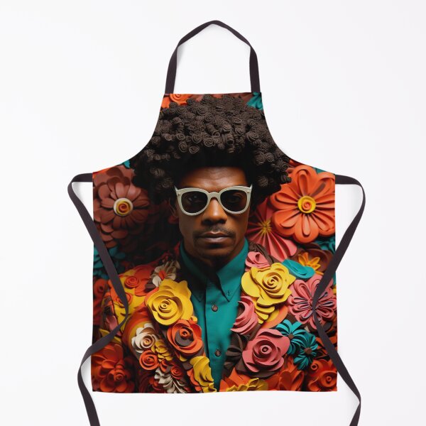 Item preview, Colorful Style Black Man Flower Themed Design designed and sold by mondmakes.