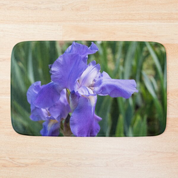 Item preview, Beautiful German Iris Bloom in Cobalt Blue designed and sold by Georgia Mizuleva.