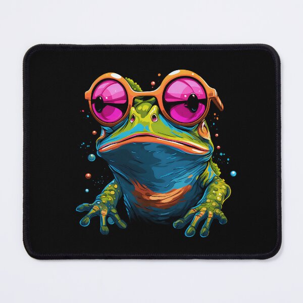 Item preview, Frog with sunglasses designed and sold by DerSenat.