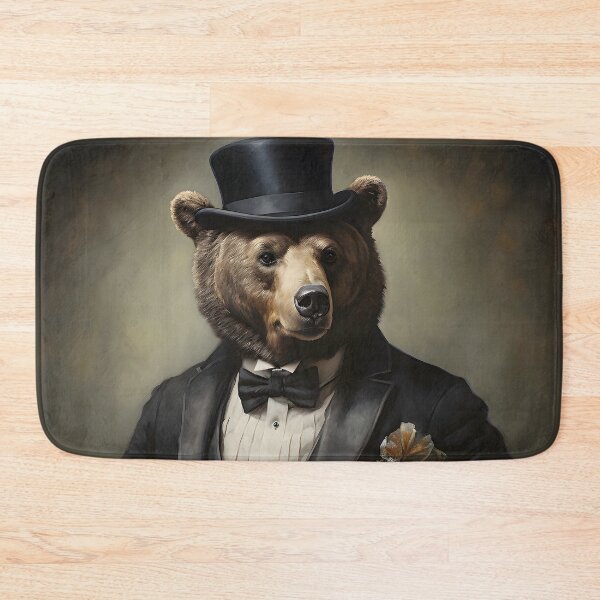 Item preview, Bear Portrait Art designed and sold by ConfettiSkyArt.