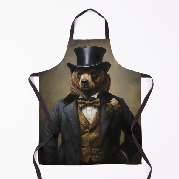 Item preview, Bear Portrait Art designed and sold by ConfettiSkyArt.