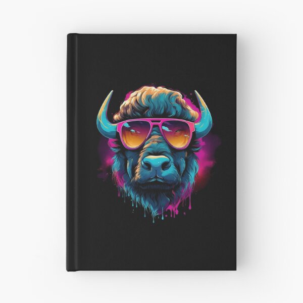 Item preview, Bison with sunglasses designed and sold by DerSenat.