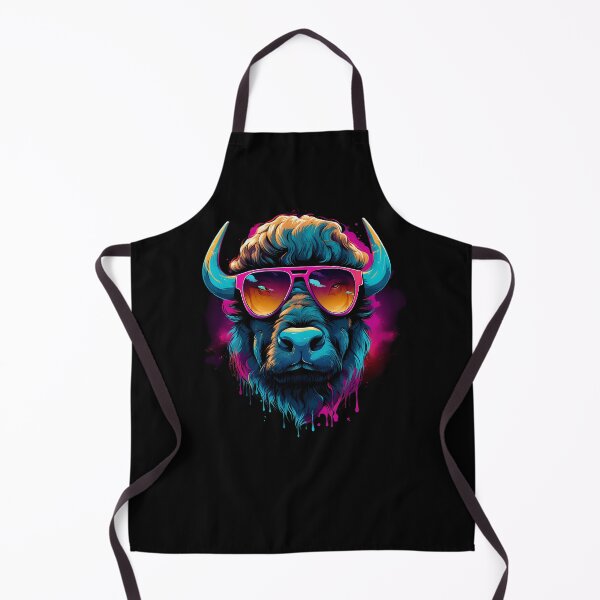 Item preview, Bison with sunglasses designed and sold by DerSenat.