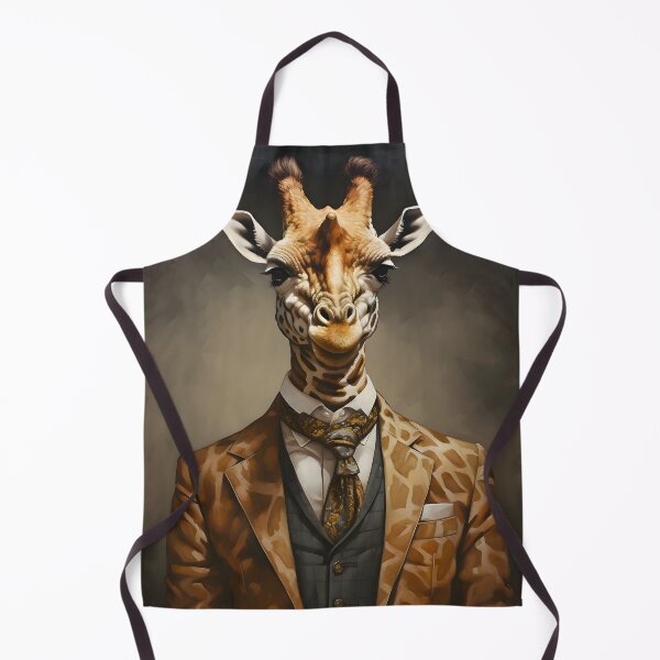 Item preview, Giraffe Portrait Art designed and sold by ConfettiSkyArt.