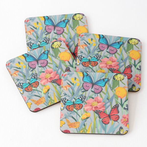 Item preview, Vibrant Butterfly and Floral Pattern designed and sold by MrKATORSKI.