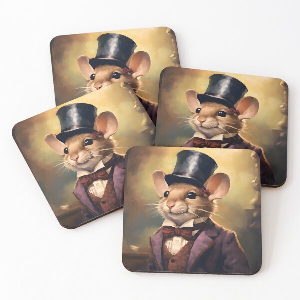 Item preview, Mouse Portrait Art designed and sold by ConfettiSkyArt.
