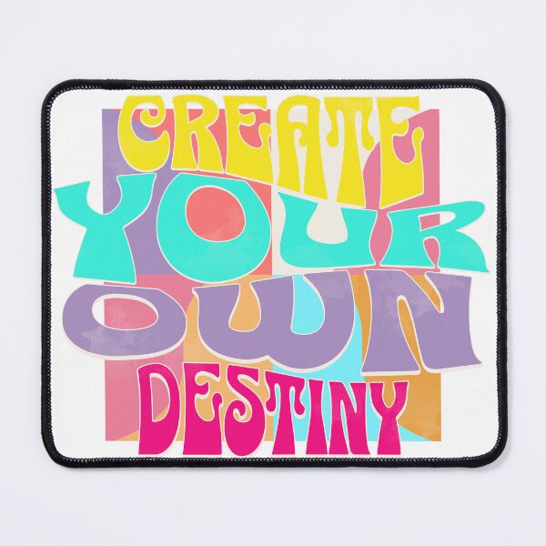 Item preview, Create Your Own Destiny Groovy Pastel designed and sold by Blitzbc.