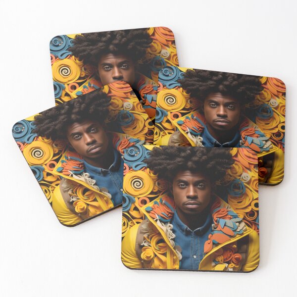 Item preview, Bold Fashion Black Man Colorful Themed Design designed and sold by mondmakes.